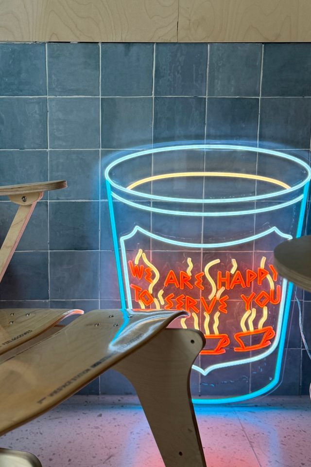 Echo Neon NYC Coffee Cup Neon Sign #2