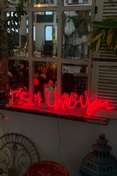 Echo Neon P.S. I Love You Neon Sign