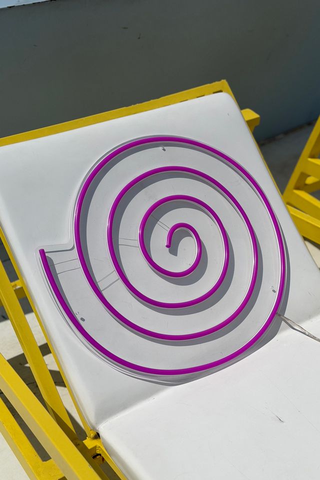 Echo Neon Spiral Circle Abstract Neon Light #2