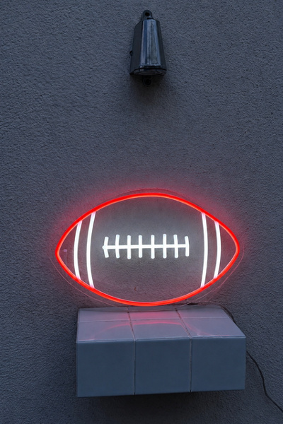 Echo Neon Football Neon Sign