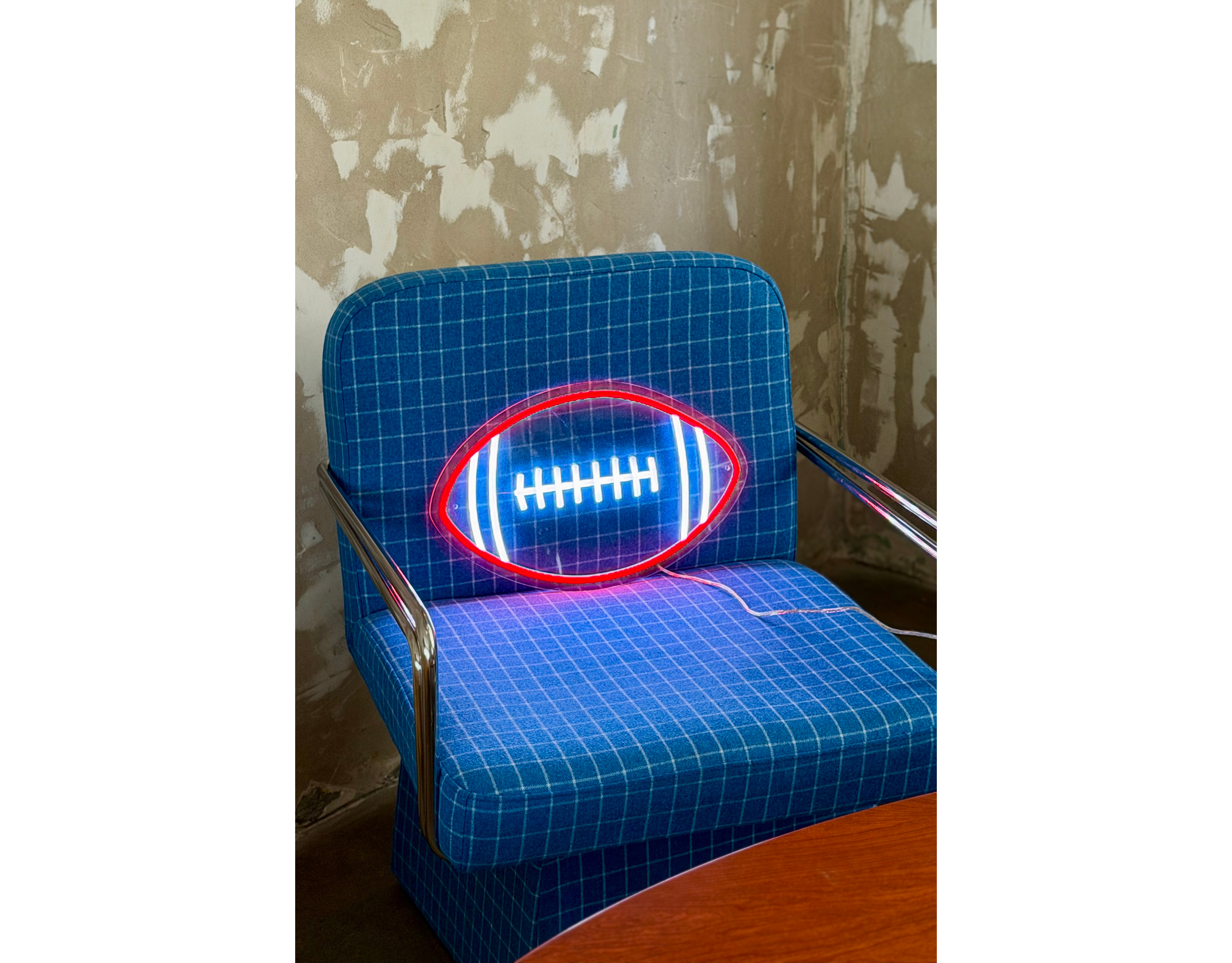 Echo Neon Football Neon Sign