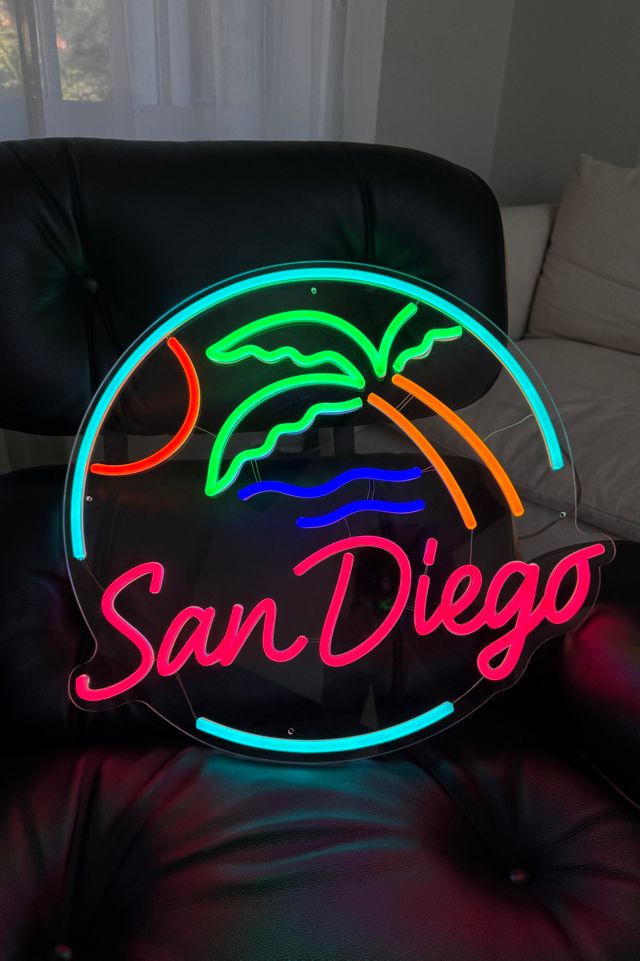 Echo Neon San Diego Palm Tree Sunset Neon Sign #1