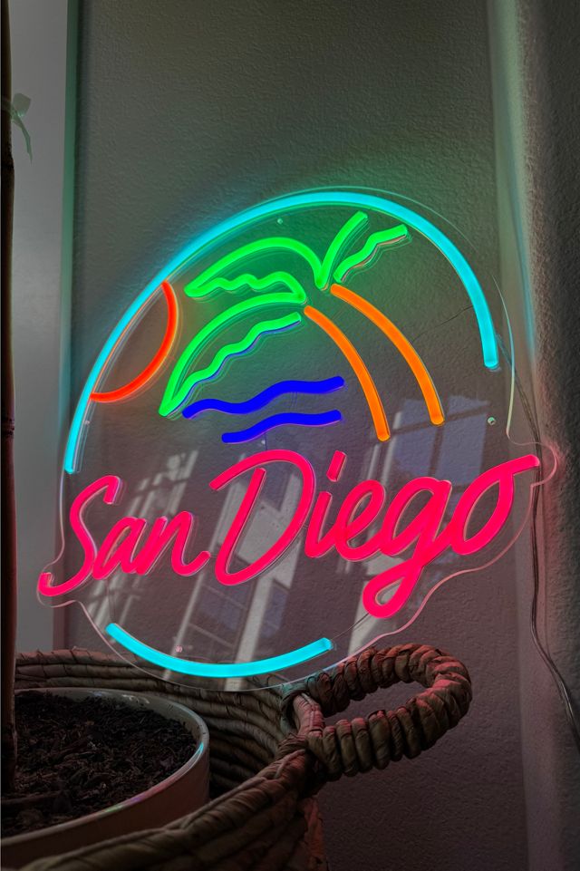 Echo Neon San Diego Palm Tree Sunset Neon Sign #2