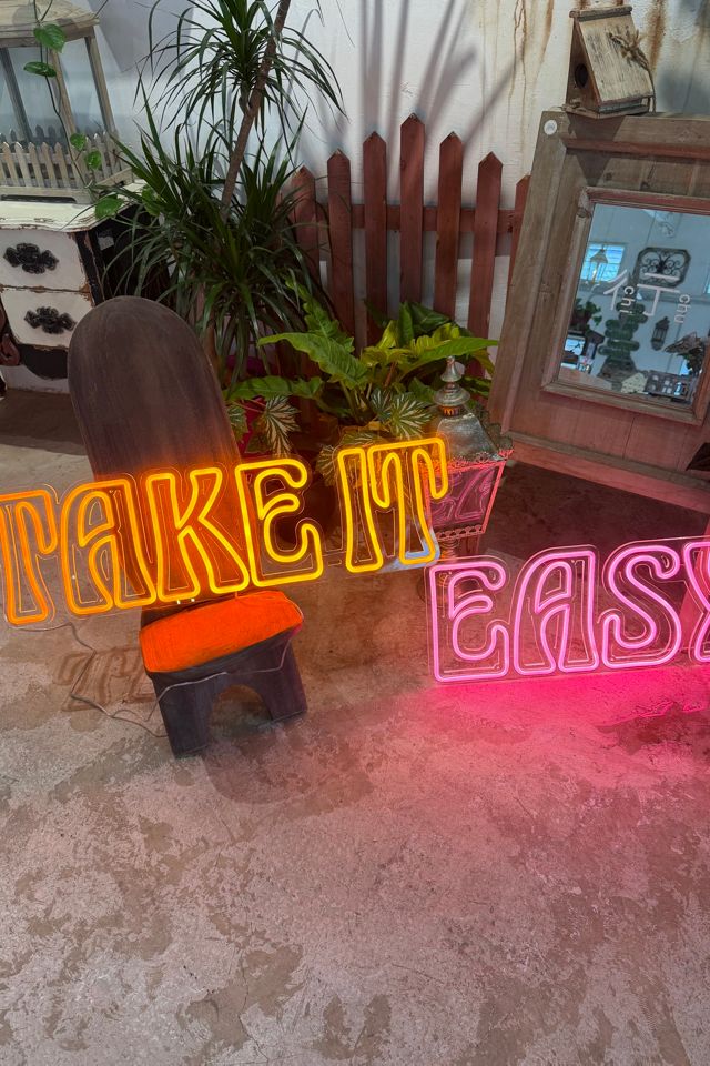 Echo Neon Take It Easy Neon Sign #3
