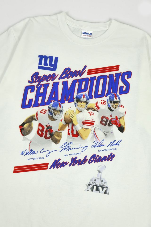 Vintage New York Giants Super Bowl Tee #1
