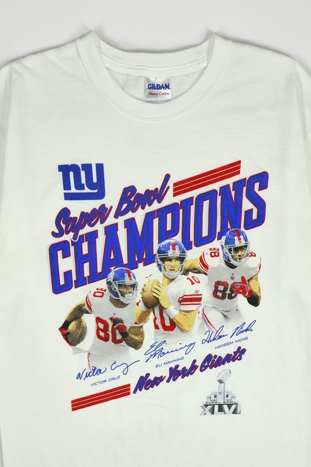 Vintage New York Giants Super Bowl Tee #3