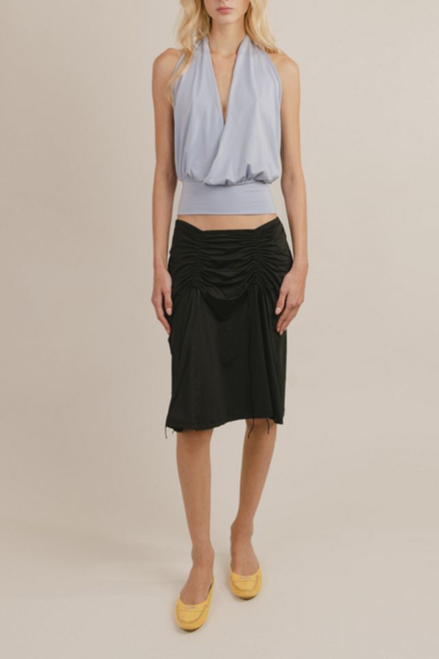 Mpaz Studio Rosalie Ruched Midi Skirt #2
