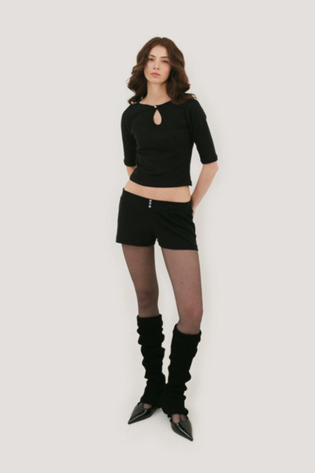 Mpaz Studio Elena Three Button Mini Short #1