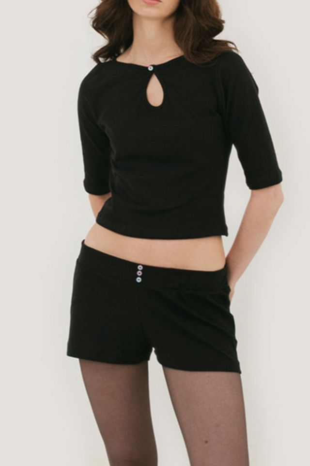 Mpaz Studio Elena Three Button Mini Short #2