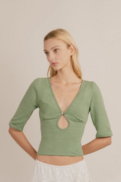 Mpaz Studio Alma Keyhole Top