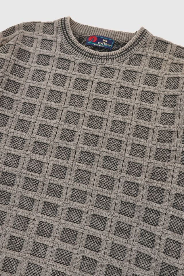 Vintage Block Pattern Sweater #2