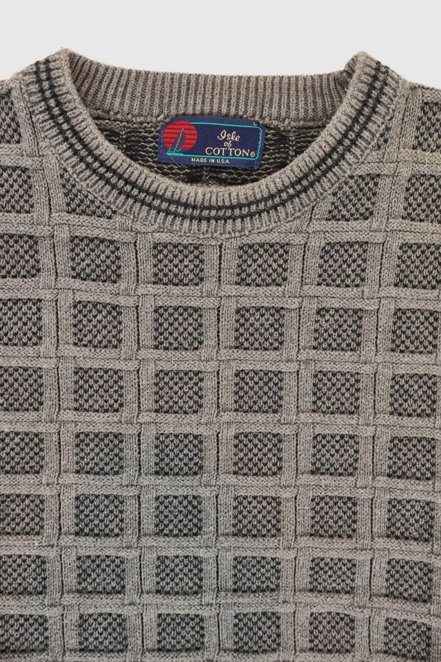 Vintage Block Pattern Sweater #3