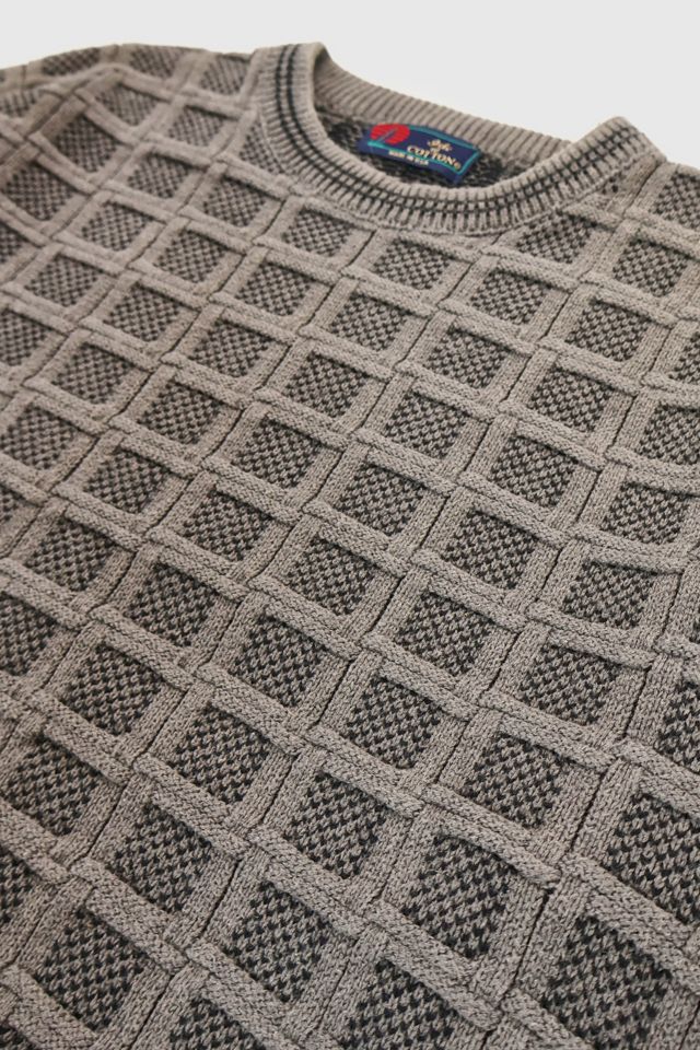 Vintage Block Pattern Sweater #4