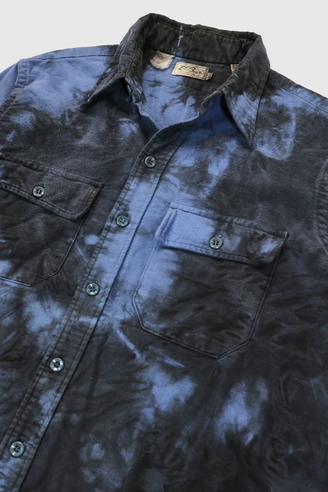 Vintage L.L. Bean Dyed Flannel Button-Down Shirt #2