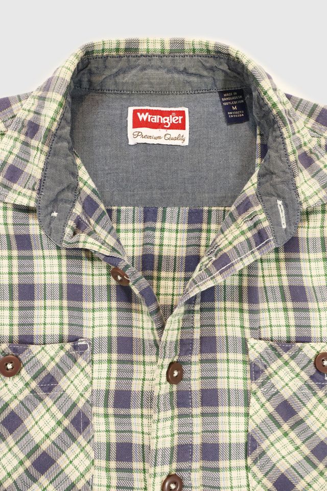 Vintage Wrangler Crop Button-Down Shirt #2
