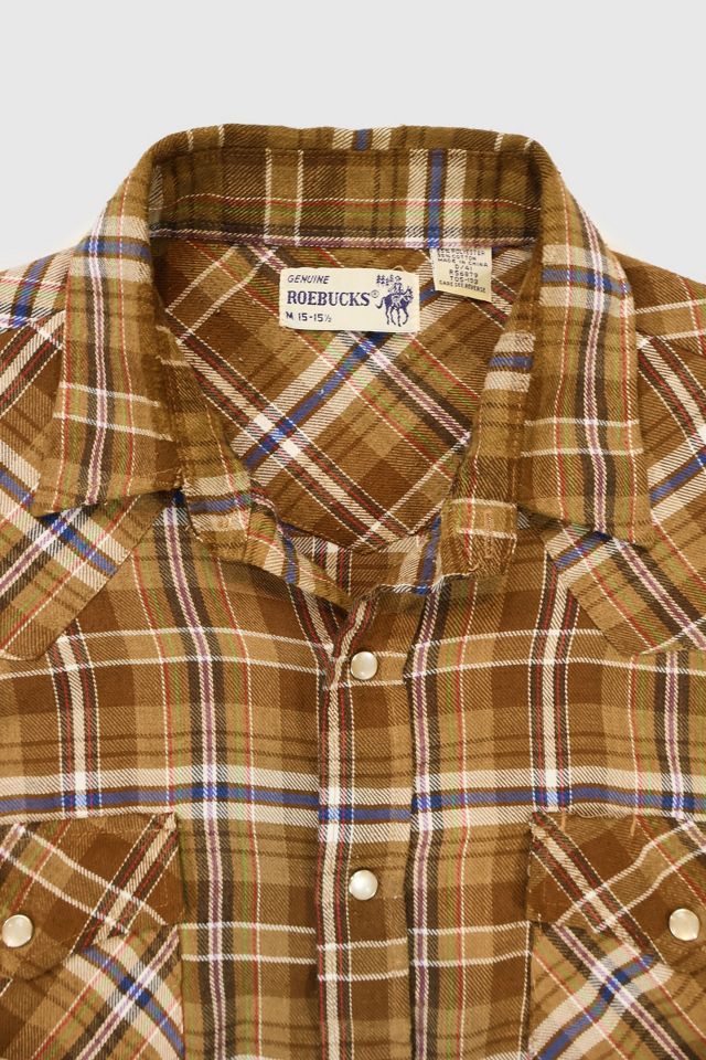 Vintage Western Snap Button-Down Shirt #2