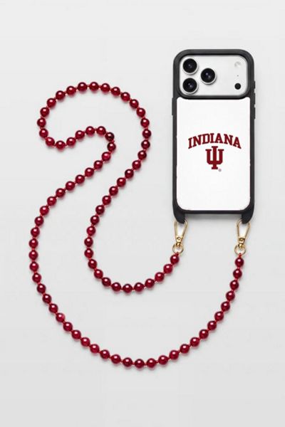 Cordée Cases Indiana University Crossbody Phone Chain Set