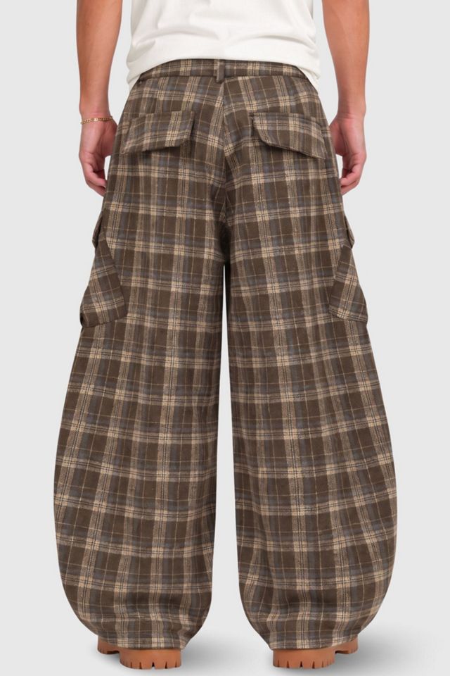 Aelfric Eden Plaid Baggy Barrel Pants #2