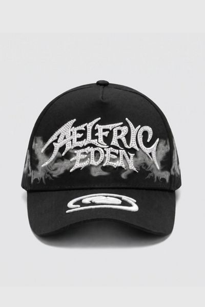 Aelfric Eden Flame Rhinestone Baseball Cap