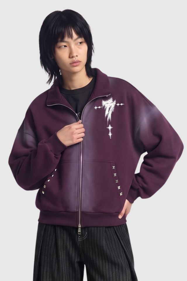 Aelfric Eden Boxy Studded Jacket #1