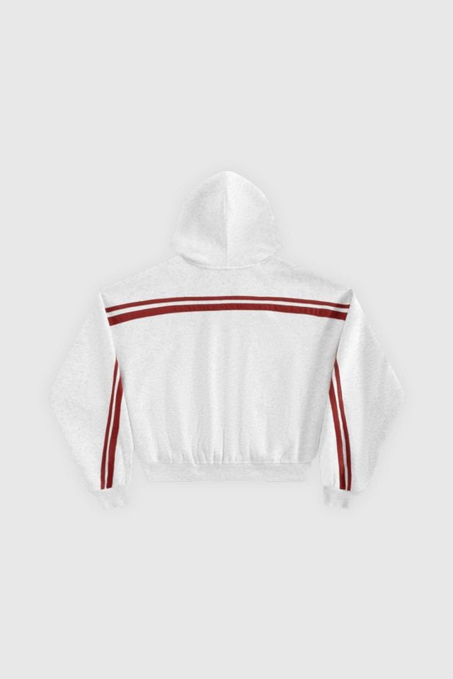 Aelfric Eden Boxy Contrast Stripe Zip Up Hoodie #4