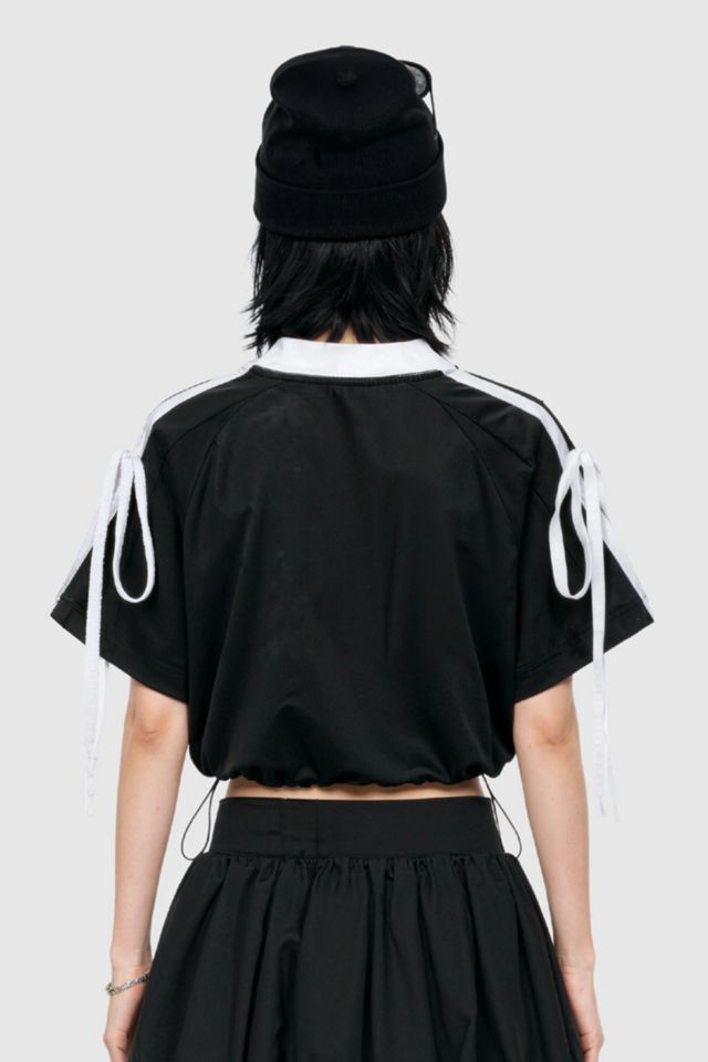 Aelfric Eden 77 Sporty Drawstring Cropped Tee #2