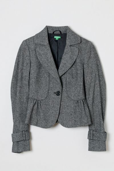 Vintage Y2k Benetton Ruched Blazer
