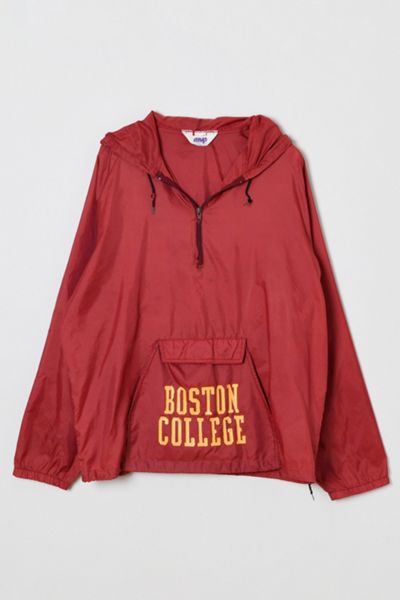 Vintage 70s Boston College Pullover Windbreaker