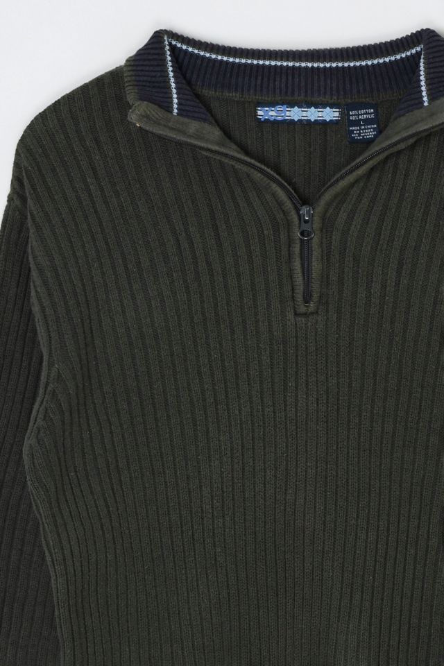 Vintage Y2k Quarter Zip Sweater #2