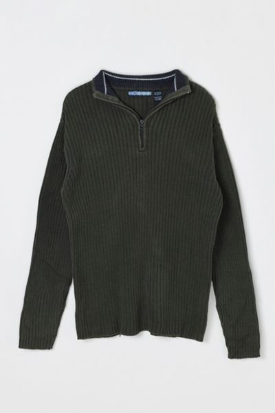 Vintage Y2k Quarter Zip Sweater