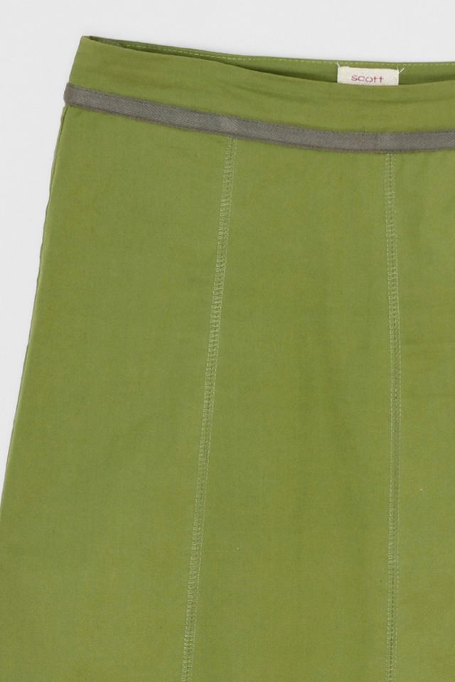 Vintage Y2k Paneled Low Rise Midi Skirt #2