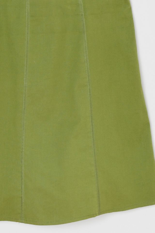 Vintage Y2k Paneled Low Rise Midi Skirt #3