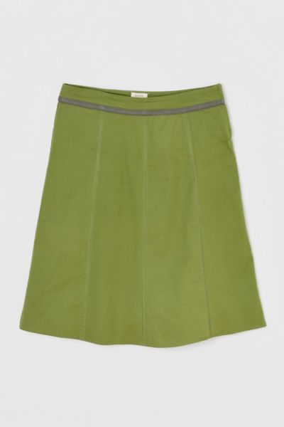 Vintage Y2k Paneled Low Rise Midi Skirt