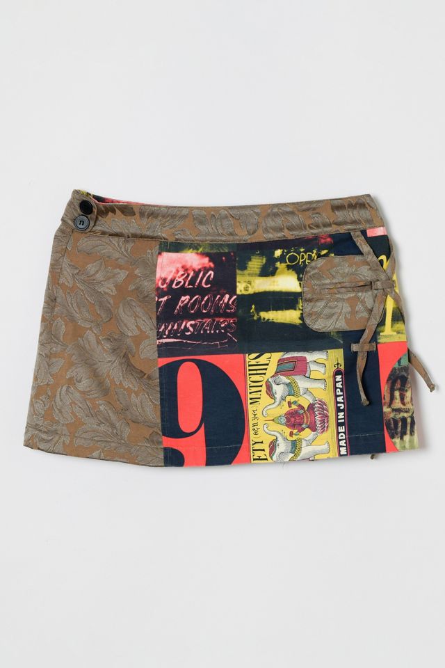 Vintage Y2k Custo Barcelona Low Rise Mini Skirt #1
