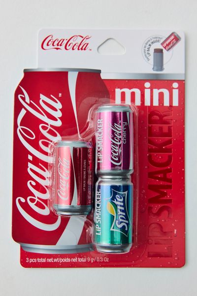 Lip Smacker X Coca-Cola Mini Lip Balm 3-Piece Gift Set