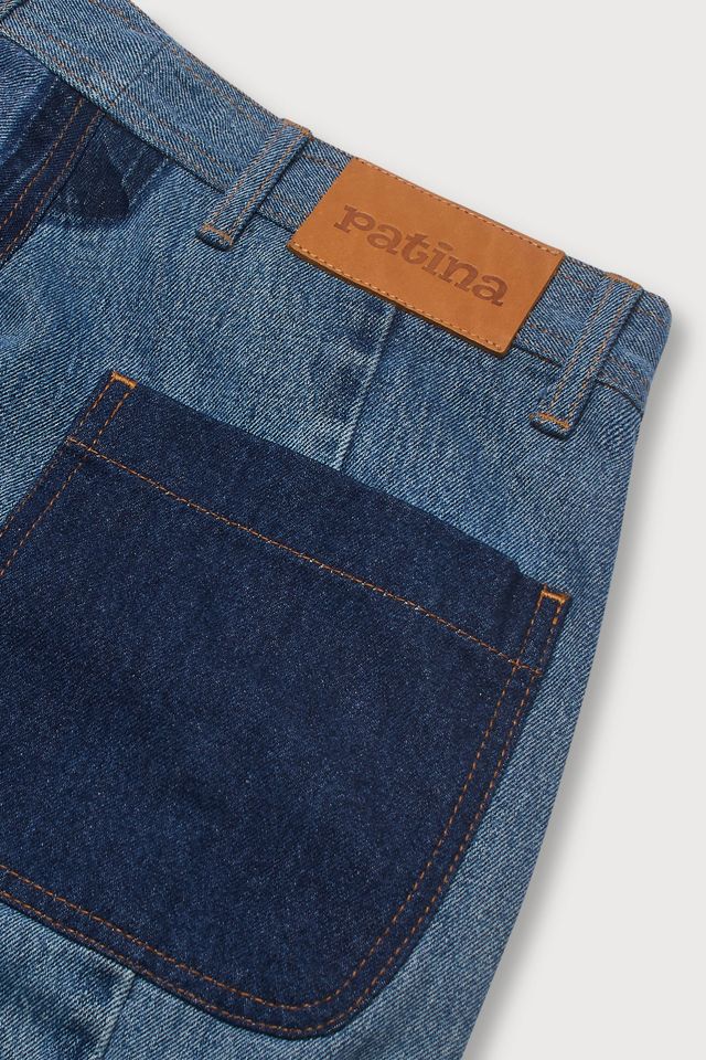 Patina Denim Work Pant #3