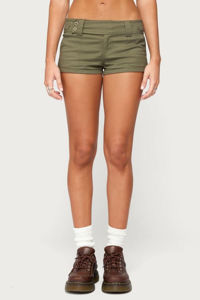 Edikted Imogen Utility Micro Shorts #2