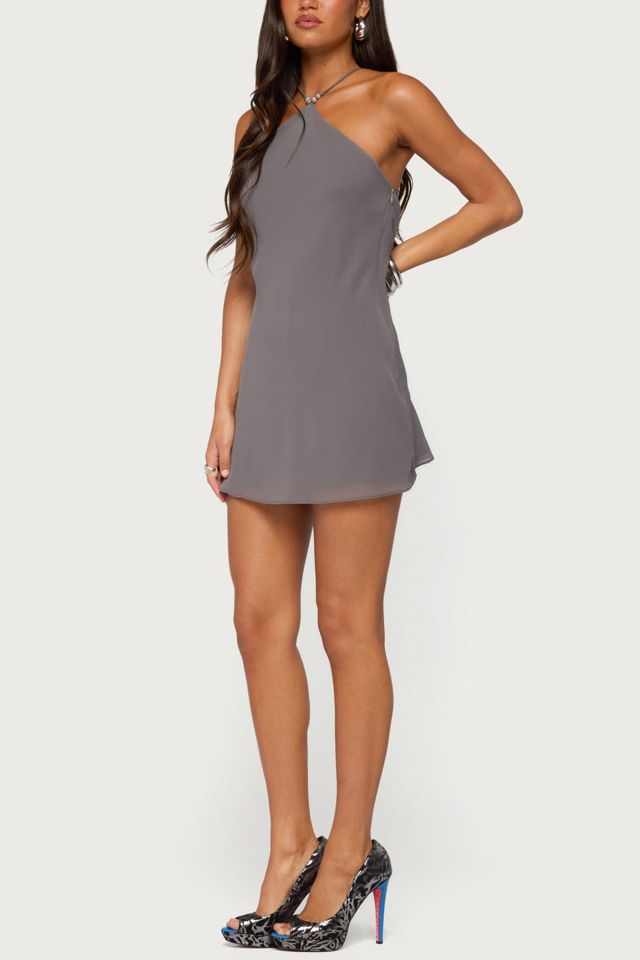 Edikted Teeva Chiffon Mini Dress #2