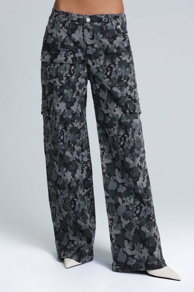 Miss Me Petunia Baggy Wide Cargo Jean #1