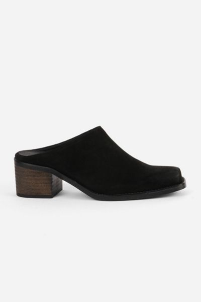 Intentionally Blank Zelda Suede Heeled Mule