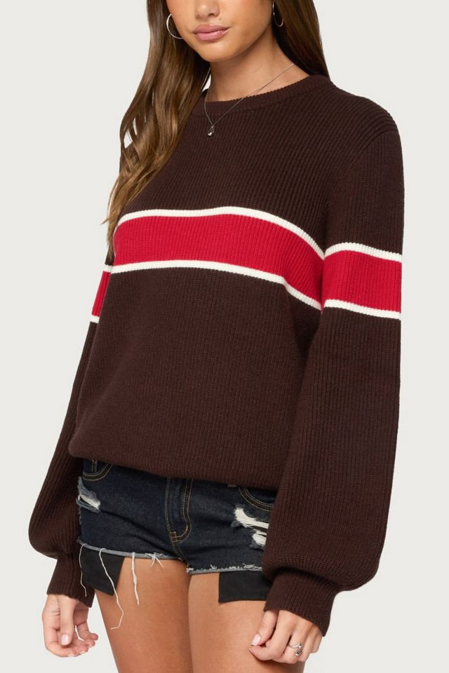 Edikted Nautical Striped Oversized Sweater #2