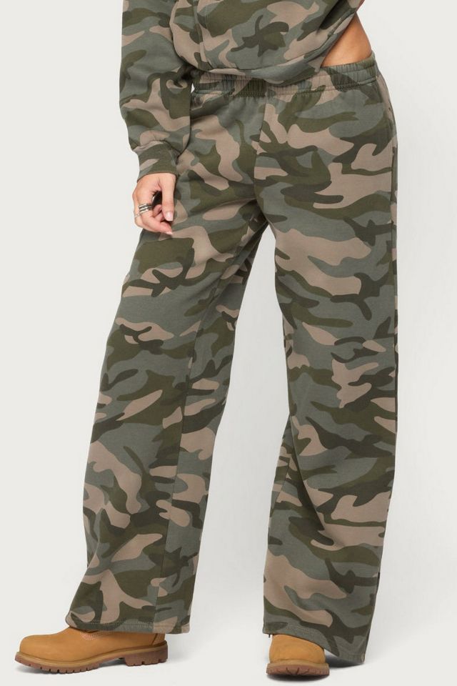 Edikted Camo Girl Sweatpants #3