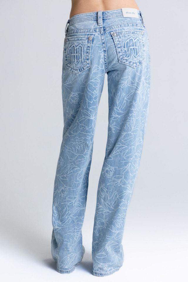 Miss Me Peony Wide Leg Jeans #2