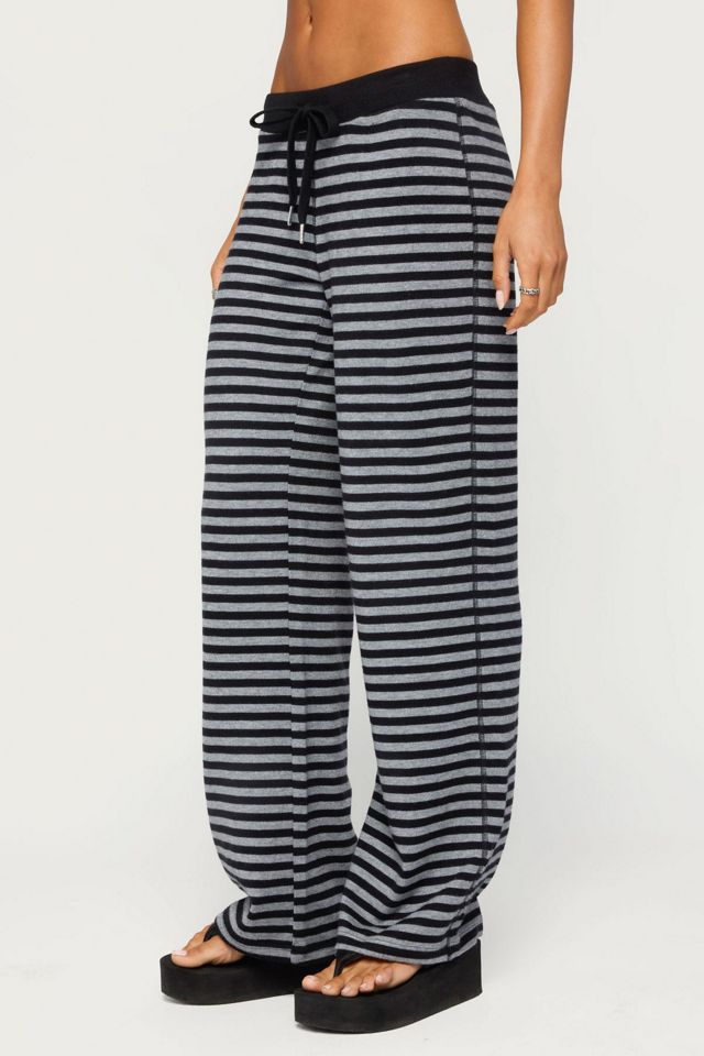 Edikted Tarla Striped Knit Pants #2