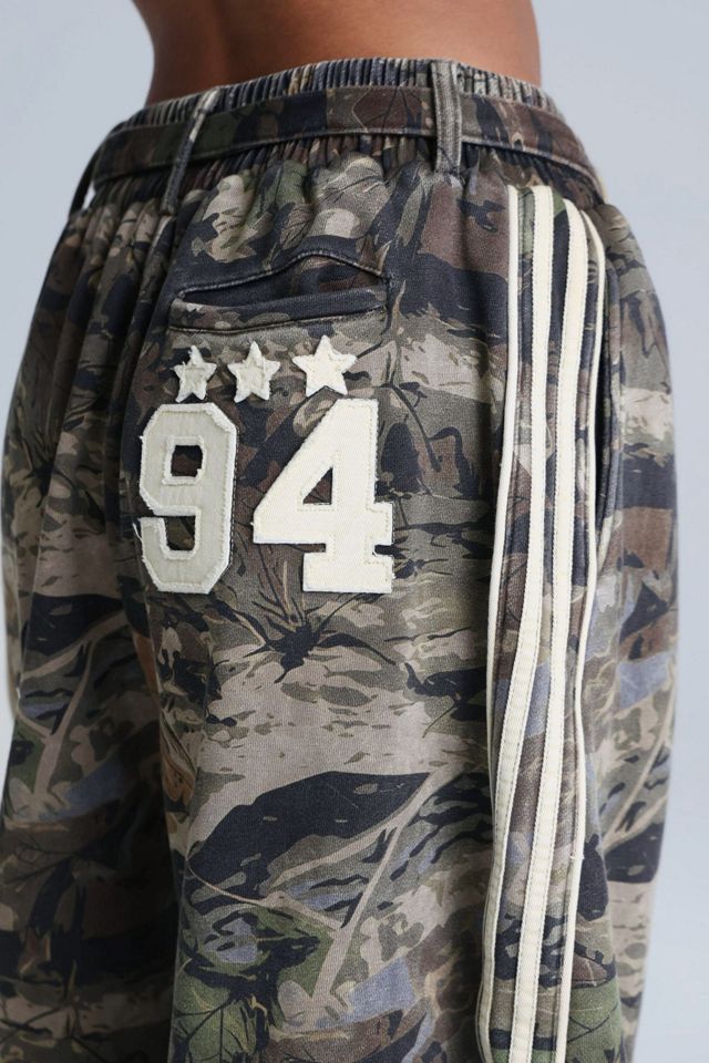 Miss Me Manhunt Camo Baggy Sweat Short #4