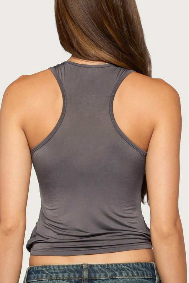 Edikted Brise Studded Draped Top #4