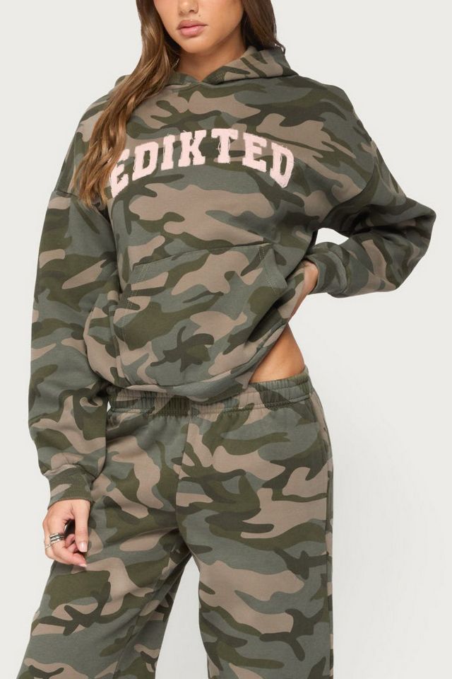 Edikted Camo Girl Hoodie #3