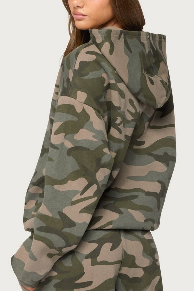 Edikted Camo Girl Hoodie #4