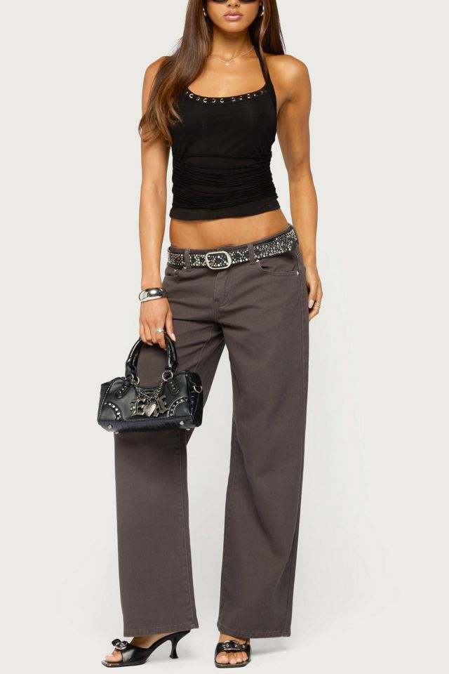 Edikted Piara Grommet Halter Top #1