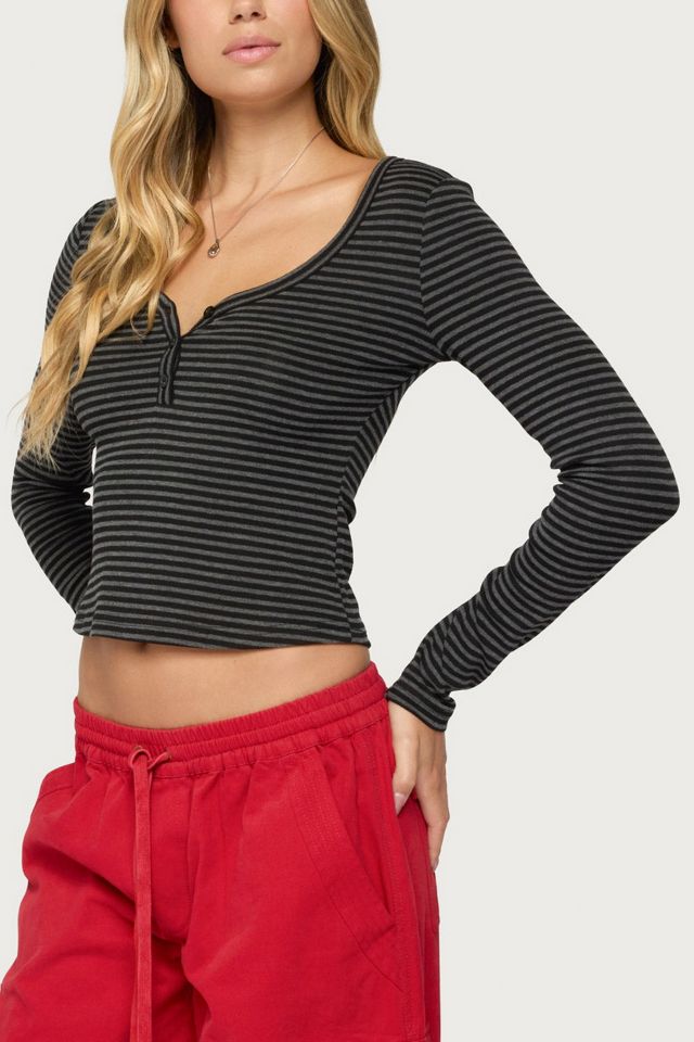 Edikted Jocelyn Striped Top #2